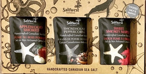 Saltwest Smoked Salt & Pepper Gift Box